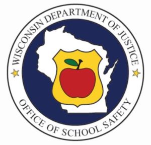 Dept of Justice school safety logo Dept of Justice school safety logo